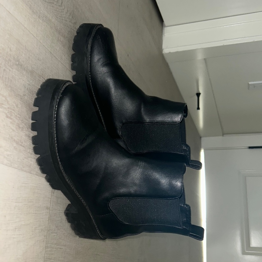 BP Platform Ankle Boot in Black